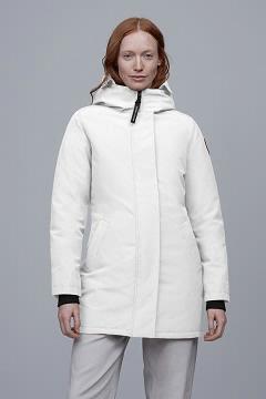 Chamarras Canada Goose Mujer Mexico - Victoria Abrigos Blancos YT8134069